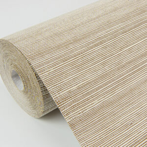 Sakiya Neutral Sisal Grasscloth Wallpaper