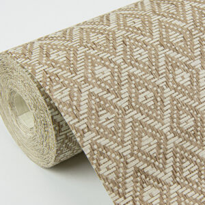 Hui Light Brown Paper Weave Grasscloth Wallpaper
