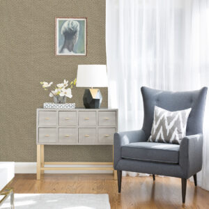 Hui Light Brown Paper Weave Grasscloth Wallpaper