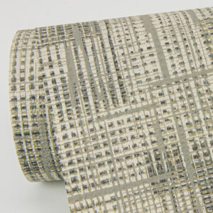 Ting Light Grey Lattice Wallpaper
