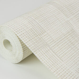 Ting Cream Lattice Wallpaper