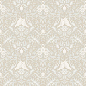 Niki Beige Country Kitsch Wallpaper