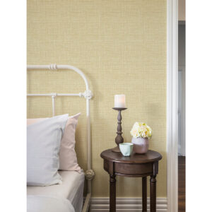 Tuckernuck Gold Linen Wallpaper