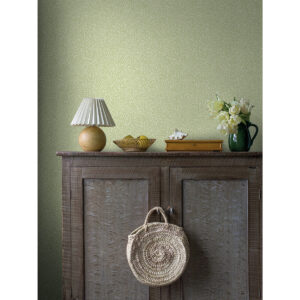 Anna Light Green Fern Trail Wallpaper