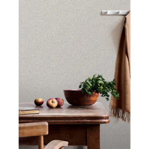 Anna Light Grey Fern Trail Wallpaper