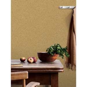 Anna Mustard Fern Trail Wallpaper