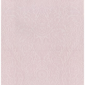 Maris Pink Flock Damask Wallpaper