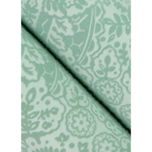 Maris Mint Flock Damask Wallpaper