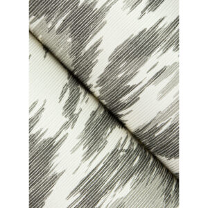 Electra Grey Leopard Spot String Wallpaper