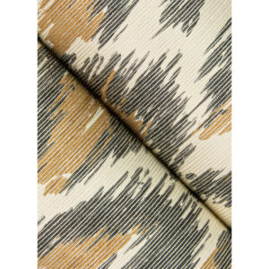 Electra Bronze Leopard Spot String Wallpaper