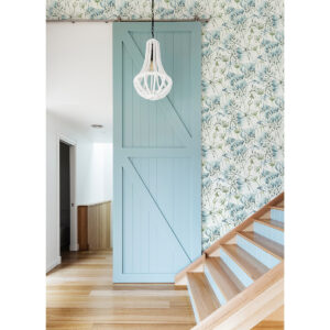 Mariell Teal Dragonfly Wallpaper