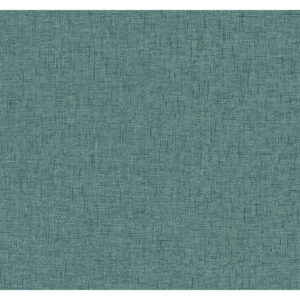 Bentley Teal Faux Linen Wallpaper