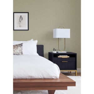 Bentley Beige Faux Linen Wallpaper