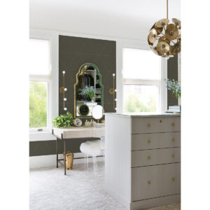 Twilight Grey Geometric Wallpaper