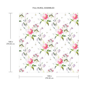 Pink Sinclair Wall Mural