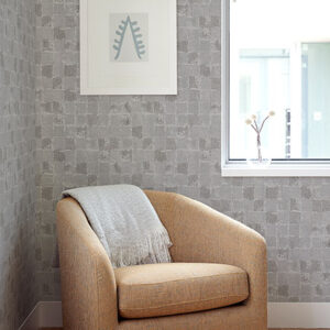 Varak Silver Textured Wallpaper