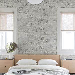 Arian Silver Abstract Wallpaper