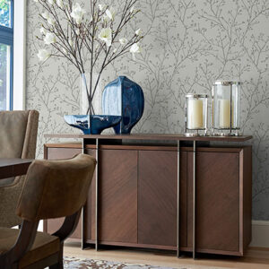 Koura Platinum Branches Wallpaper