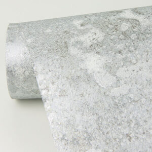Kulta Silver Cement Wallpaper