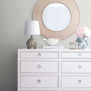 Marici Light Grey Triangle Wallpaper