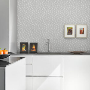 Asteria Grey Fan Wallpaper