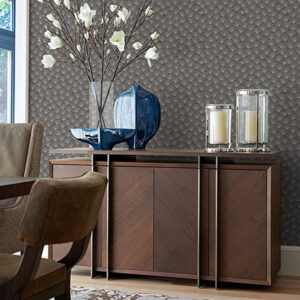 Asteria Charcoal Fan Wallpaper