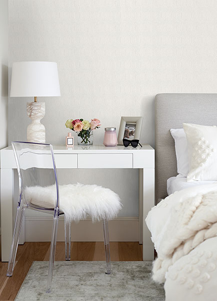 Rino Dove Ogee Wallpaper - Image 2