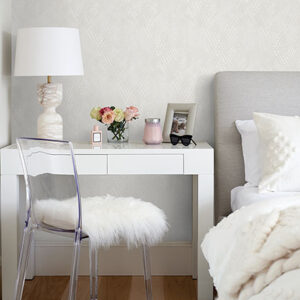 Celik Dove Geometric Wallpaper