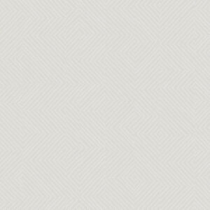Ocel Light Grey Geometric Wallpaper