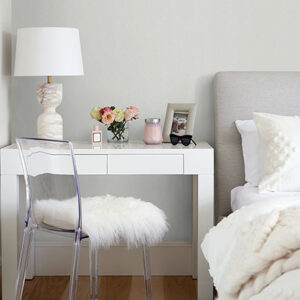 Ocel Light Grey Geometric Wallpaper