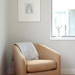 Kositra Silver Distressed Texture Wallpaper