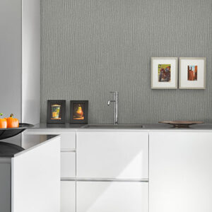 Calisto Pewter Distressed Wallpaper