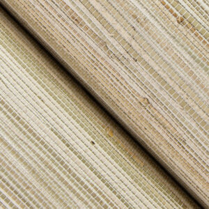 Sogen Neutral Knotted Grasscloth Wallpaper