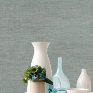 Zhejiang Aquamarine Grasscloth Wallpaper