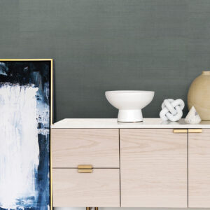 Zhejiang Aquamarine Grasscloth Wallpaper