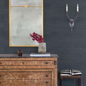 Victoria Indigo Sisal Wallpaper