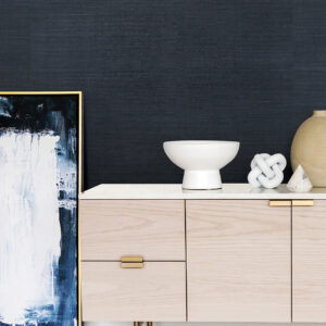 Victoria Indigo Sisal Wallpaper