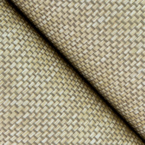 Gaoyou Light Grey Paper Weave Wallpaper