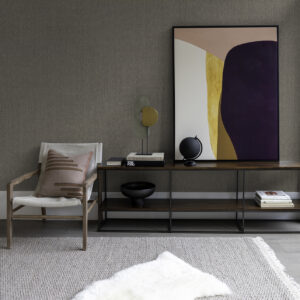 Gaoyou Grey Paper Weave Wallpaper