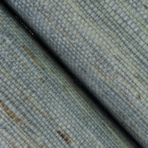 Aiko Slate Sisal Wallpaper
