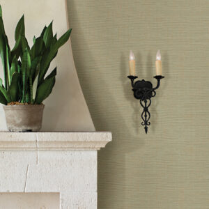 Yanyu Sage Paper Weave Wallpaper