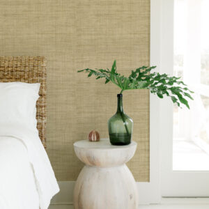 Cheng Wheat Woven Grasscloth Wallpaper