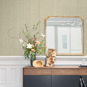 Liqin Taupe String Wallpaper