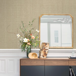 Liqin Light Brown String Wallpaper