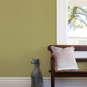 Qiaohui Green Petite Weave Wallpaper