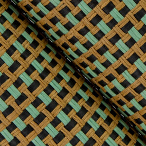 Ruolan Aqua Woven Wallpaper