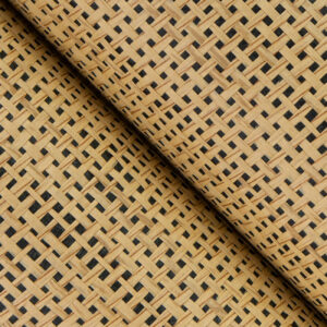 Cixi Neutral Basketweave Wallpaper