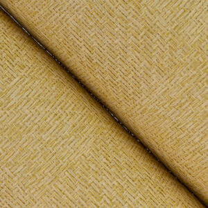 Huiqing Khaki Geometric Weave Wallpaper