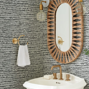 Runes Charcoal Brushstrokes Wallpaper