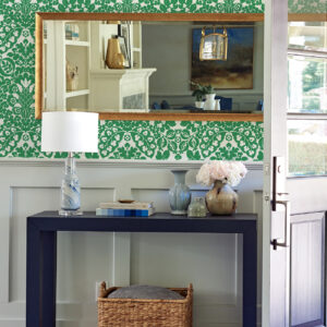 Marni Green Fruit Damask Wallpaper